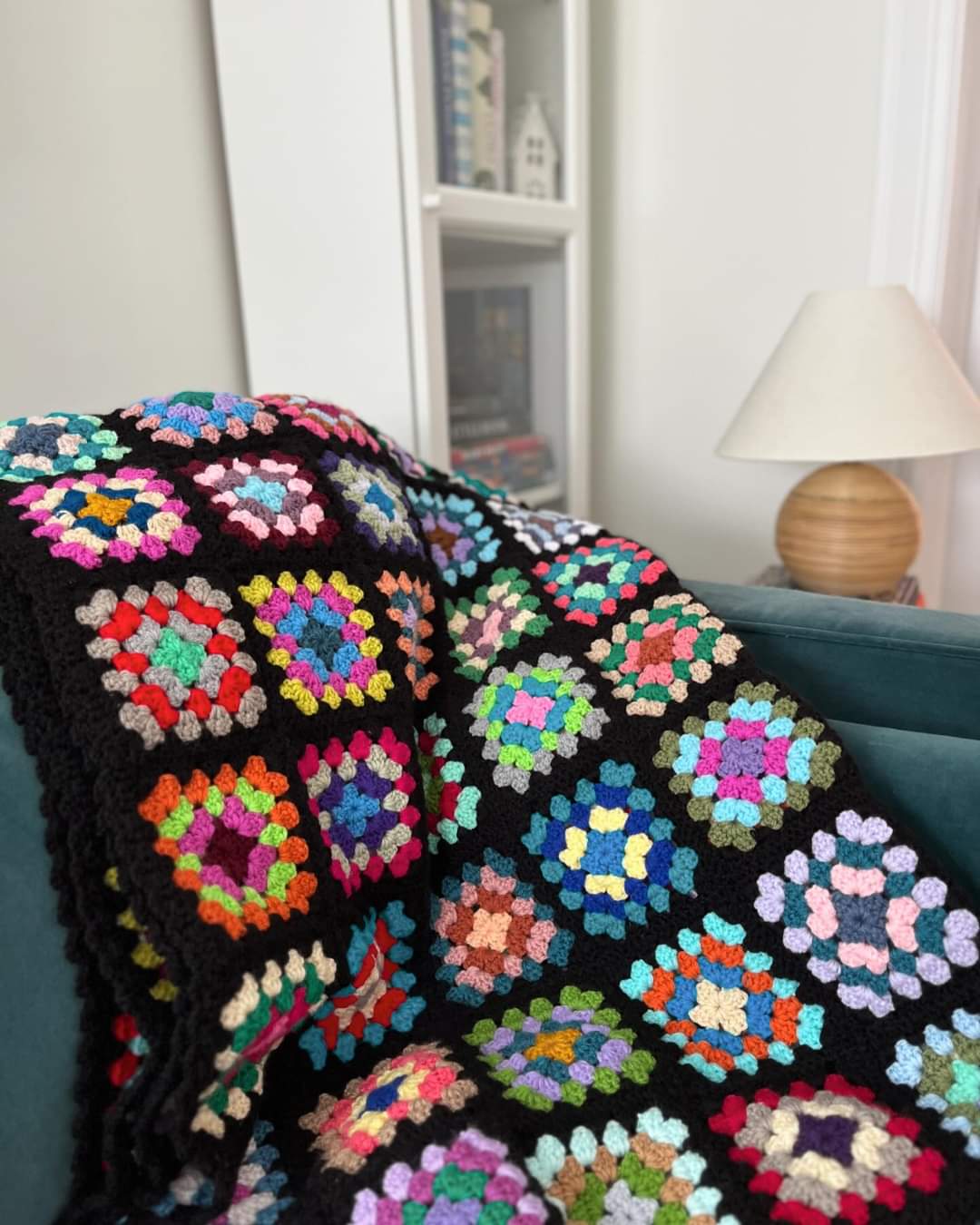 Granny Square Afghan